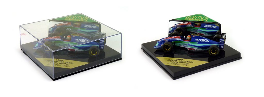 Heritage F1 Models Sqaure Product Packaging