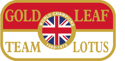 Gold Leaf Lotus F1 Logo | Jasper Williams Designer UK