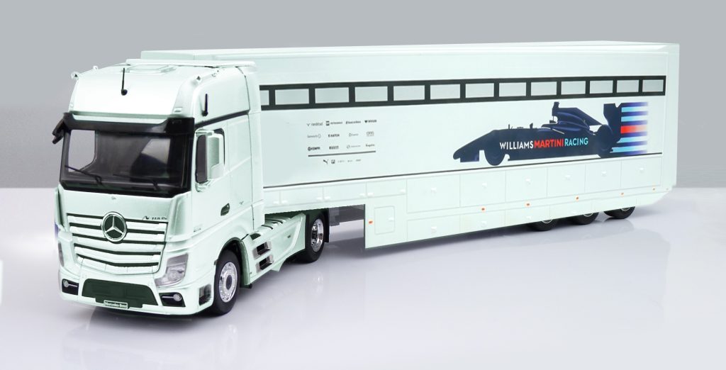 F1 Car Collection Jordan Transporter Truck